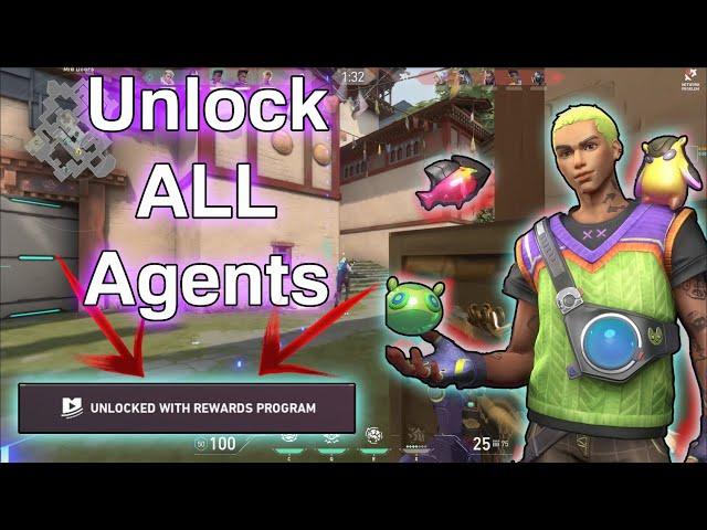 Fastest way to unlock EVERY agent in Valorant *works instantly*