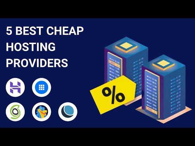 5 Best Cheap Web Hosting Services 2024 [+Up To 75% OFF Discount]