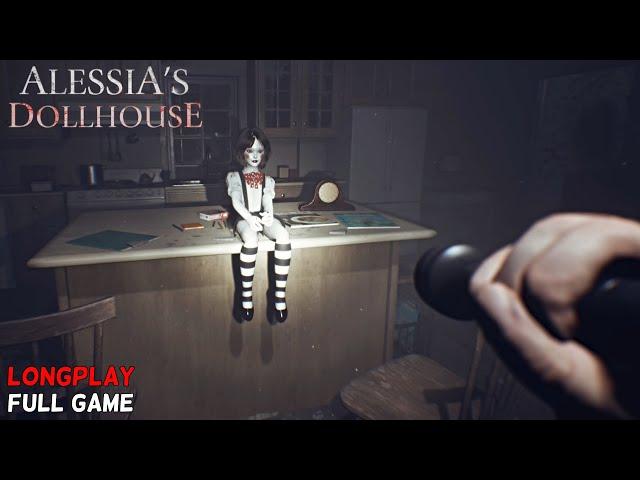 Alessia's Dollhouse - Full Game Longplay Walkthrough | Psychological Horror Game