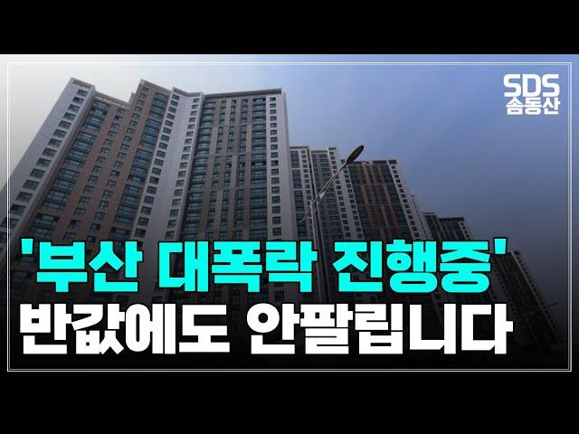 눈물의 부산 아파트 하락률 TOP7ㅣ부동산 아파트 집값 전망 하락 폭락