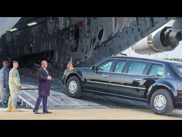 The Crazy Process of Transporting the US Presidential Beast Limousine