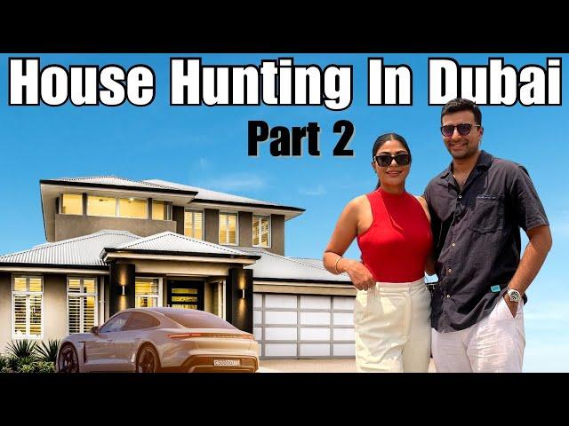 HOUSE HUNTING in Dubai Part 2 || Dream car Porsche || DUBAI VLOG @Manpreetkaurdxb  &  @jaisinghdxb