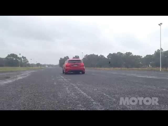 Mercedes-Benz A45 AMG Launch Control | MOTOR