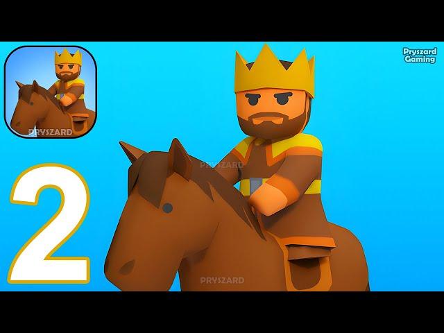 Royal Realms - Gameplay Walkthrough Part 2 King Castle Defense Army Commander - Android Gameplay