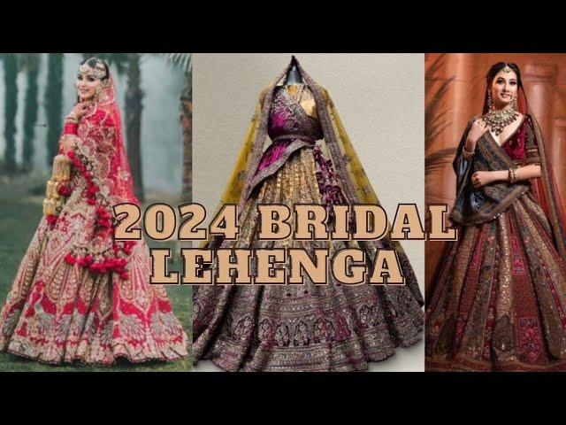 #2024 Bridal lehenga #allaboutdesign #2024#bridallehenga