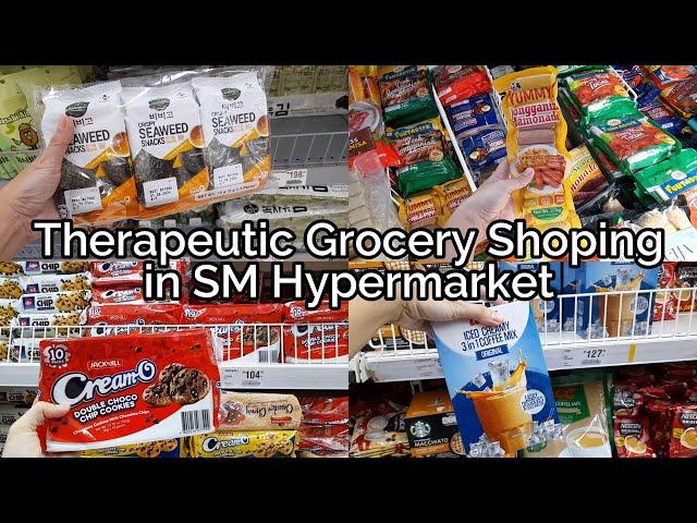 Therapeutic Grocery Shopping Vlog in SM Hypermarket October 2023