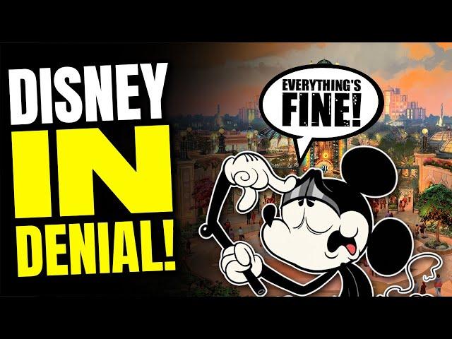 Disney in DENIAL: Head of Disney Parks Claims Epic Universe Will HELP Not HURT WDW Attendance!