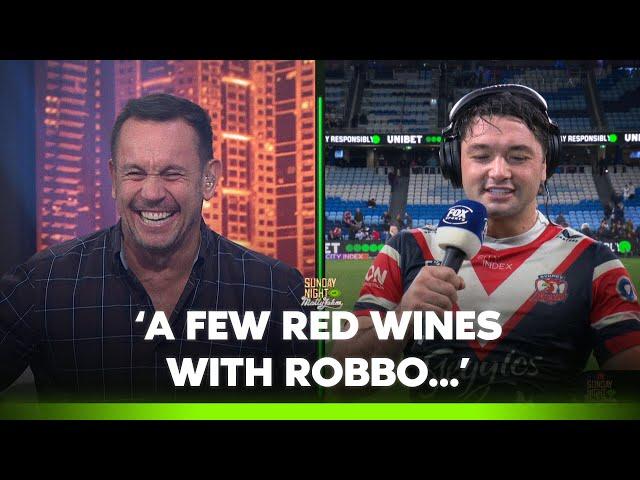 'Brown paper bags...' Cheese cracks up Matty Johns crew | Sunday Night with Matty Johns | Fox League