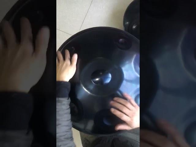 Nitrated steel handpan,D kurd