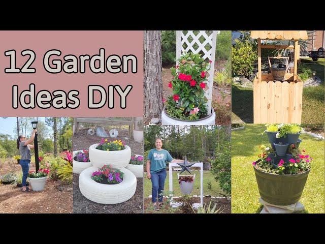 12 Easy DIY  Ideas for Your Garden