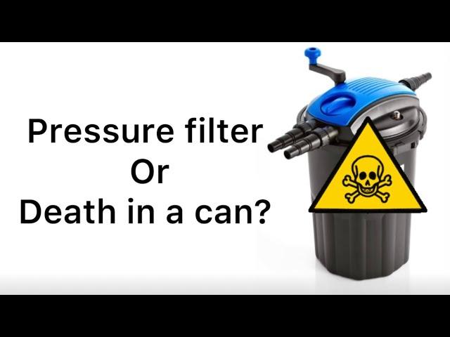 Pond pressure filters. Should you use them? What’s your thoughts? #filtration #filter #ponds