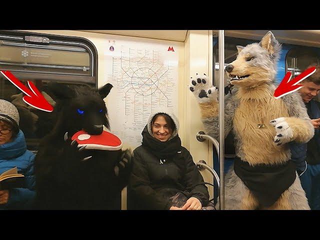 Вы удивитесь что делают ФУРРИ В МЕТРО / Furry in the Moscow metro  Irruan