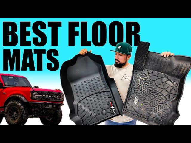 WeatherTech VS 3W Liners : Best Ford Bronco Floor Mats: