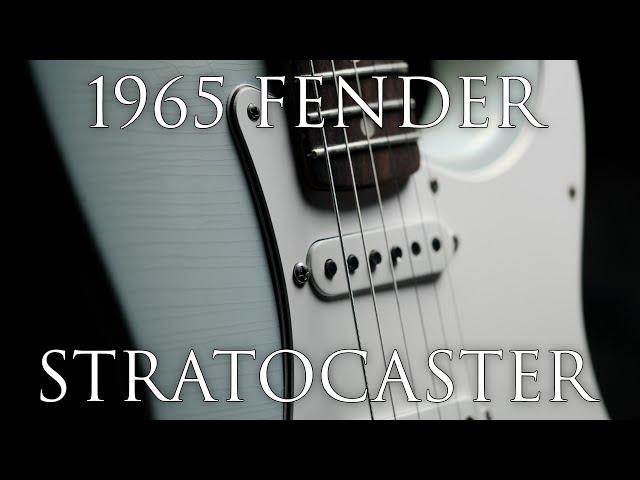 1965 Fender Stratocaster refinished by Joe Riggio