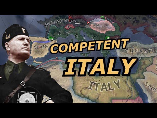 Hoi4: What if Italy was actually COMPETENT