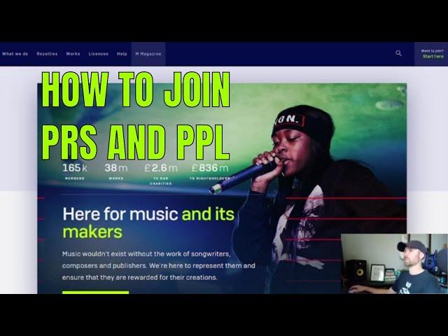 How To Join PRS For Music And PPL