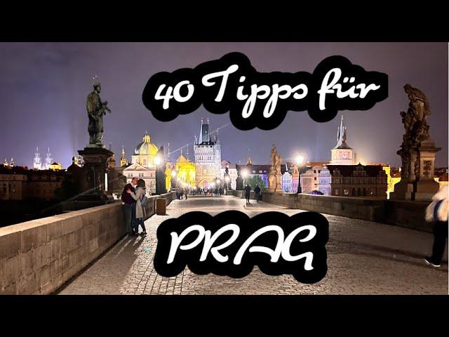 PRAG - 40 Tipps für ein tolles Wochenende in der goldenen Stadt an der Moldau - Praha Prague 2022 ️