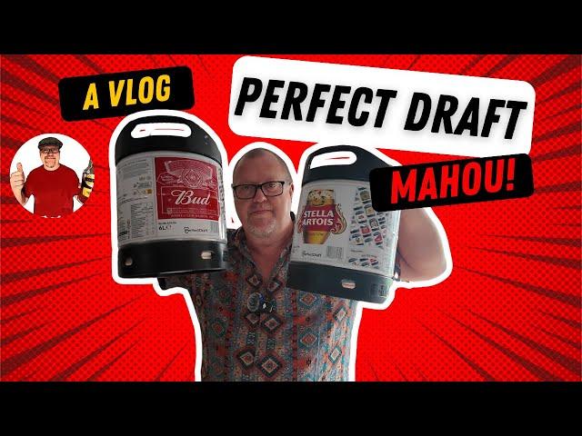 New Beer Alert - Saturday Vlog Featuring Mahou In The Perfect Draft!