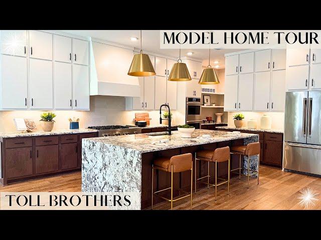 Toll Brothers 3800 sq ft 4bd, 4.5 ba. Model Home Tour! 2-story foyer & great room! #newconstruction