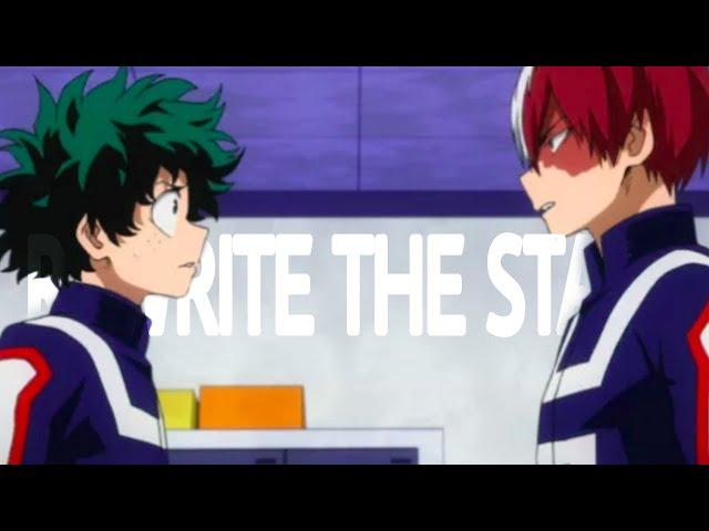 Tododeku - Rewrite the Stars [AMV]