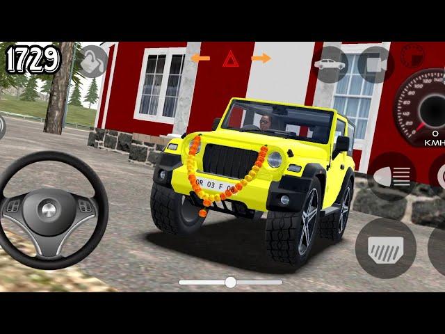 GAMING LIVE STREAM  INDIAN CARS MODIFIED DRIVING 3D THAR 1729 INDIAN CARS SIMULATOR 3D