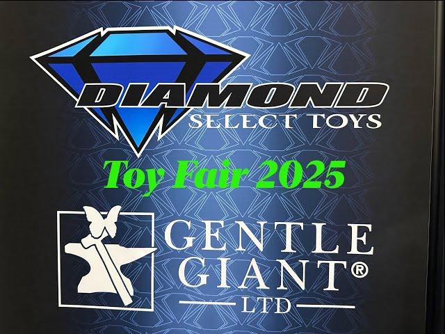 Toy Fair 2025 Diamond Select Toys Booth