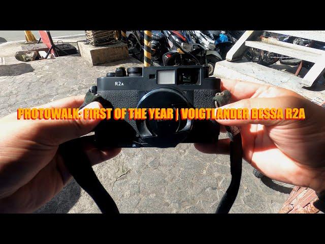 First Photowalk of the Year | Voigtlander Bessa R2A | My Goals for 2021