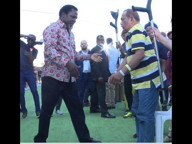 PROPHET TB JOSHUA'S VISIT TO NAZARETH IN 2019