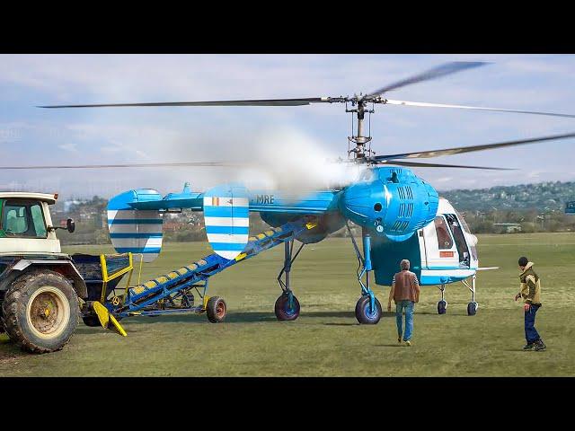 Crazy Process of Maintaining & Flying Weirdest Soviet Helicopter Ever Made