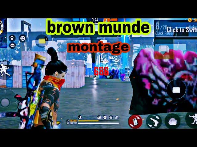 brown munde free fire montage || brown munde song || brown munde #niteshgamer100