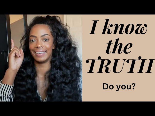 I know they lying - 10 Lies Natural Hair Youtubers Tell - Am I guilty too?