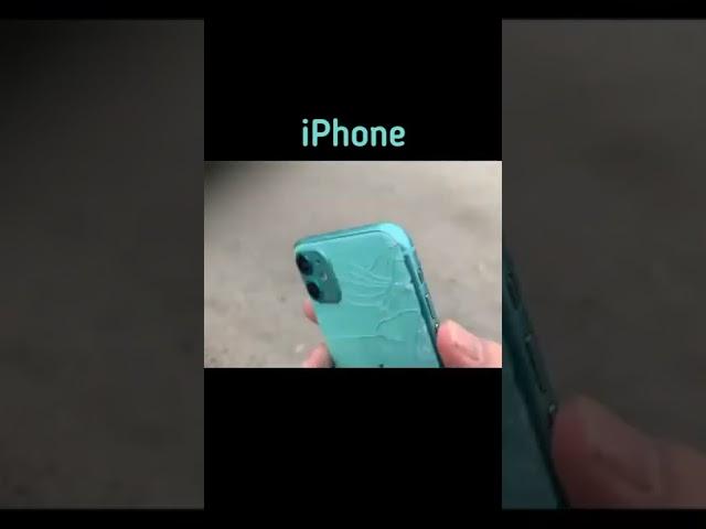 Iphone Vs Samsung durability test #youtubeshorts #trending #Techzilla Hindi