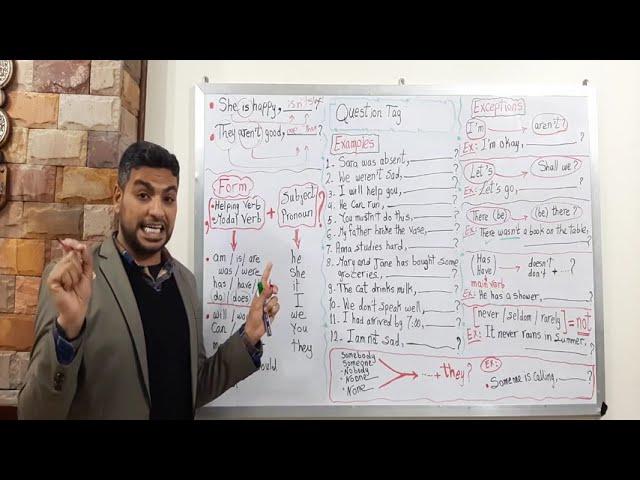 Question Tag : explained by Mahmoud Elsayed