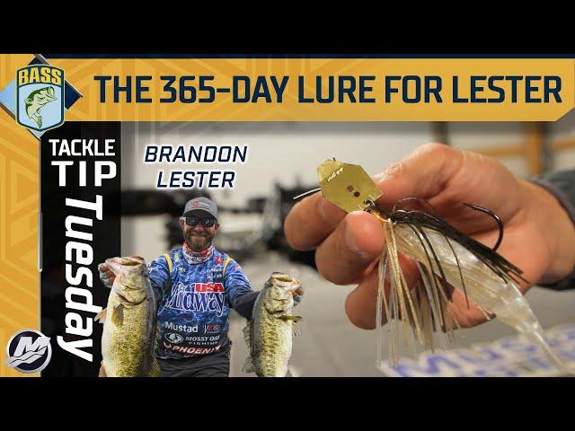 Brandon Lester's 365-day lure for bass fishing across the country