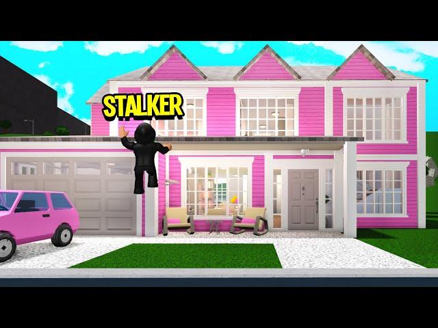 I Have A STALKER.. I Caught Him Breaking Into My House! (Roblox Bloxburg)