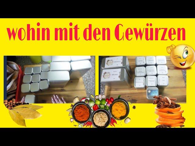 #gewürze  wohin mit den Gewürzen? | gewürzmaster| Spicebar...