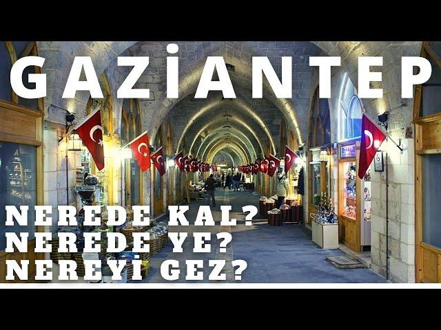 GAZİANTEP OTEL ÖNERİLERİ | Gaziantep Konaklama ve Gastronomi Rehberi | Gaziantep Zeugma