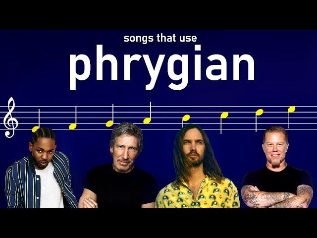 Songs that use the Phrygian mode