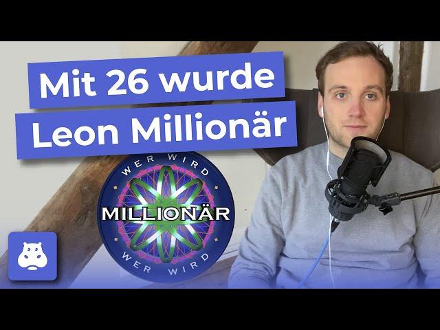 Mit nur 26 gewann Leon bei "Wer wird Millionär" | Interview mit Dr. Leon Windscheid bei Finanzfluss