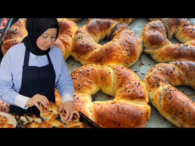 Turkish Soft BUNS "Açma" Bread