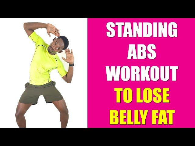 LOSE BELLY FAT FAST30 Min Standing Abs Workout No JumpingNo Equpment, At Home