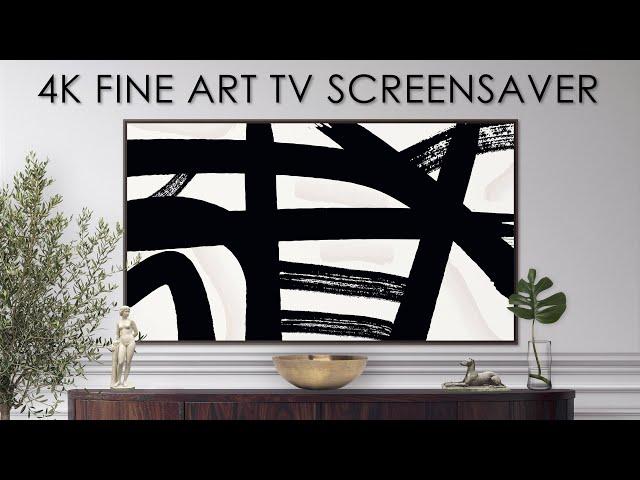 TV Art Screensaver Modern Art | Line Art | Vintage Art TV Background | 4K Fine Art for your TV