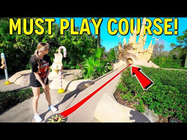 The ULTIMATE Disney Mini Golf Course!