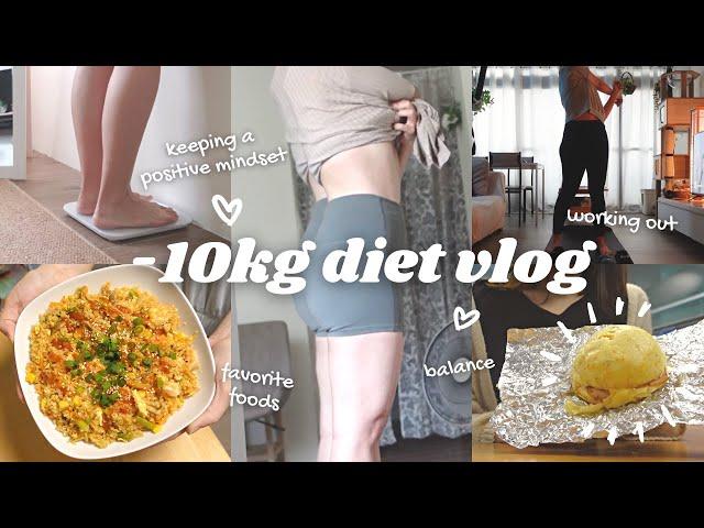 Diet vlog | the best way to lose weight: having a positive mindset [08]