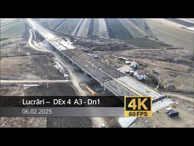 Lucrări DEx 4 Legătura A3 - DN1 Tureni 06.02.2025