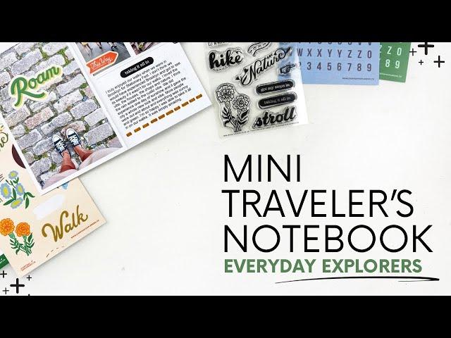 Mini Traveler's Notebook Process 2024 | Everyday Explorers September Kit