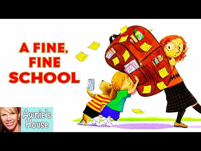  A FINE, FINE SCHOOL How Much is Too Much School? by Sharon Creech and Harry Bliss Kid's Read Aloud