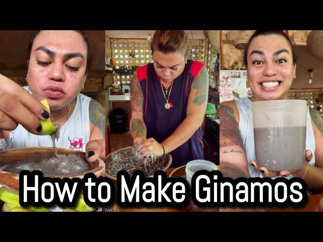 How to make GINAMOS/BAGOONG.