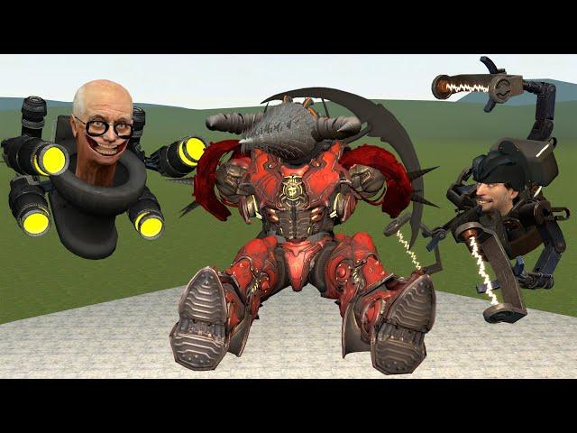 UPGRADED DRILL MAN TITAN NEEDS HELP from Skibidi Toilet Team in Garry's Mod!