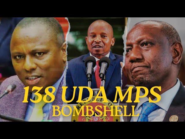 PANIC IN STATEHOUSE! 138 UDA MPS NIGHT BREAKING NEWS AS ICHUNGWAH CHASED OVER OPPRESSIVE NEW BILLS!!